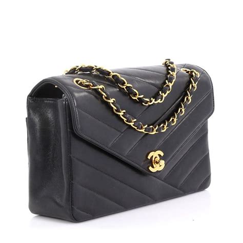 chanel vintage coco envelope flap bag price